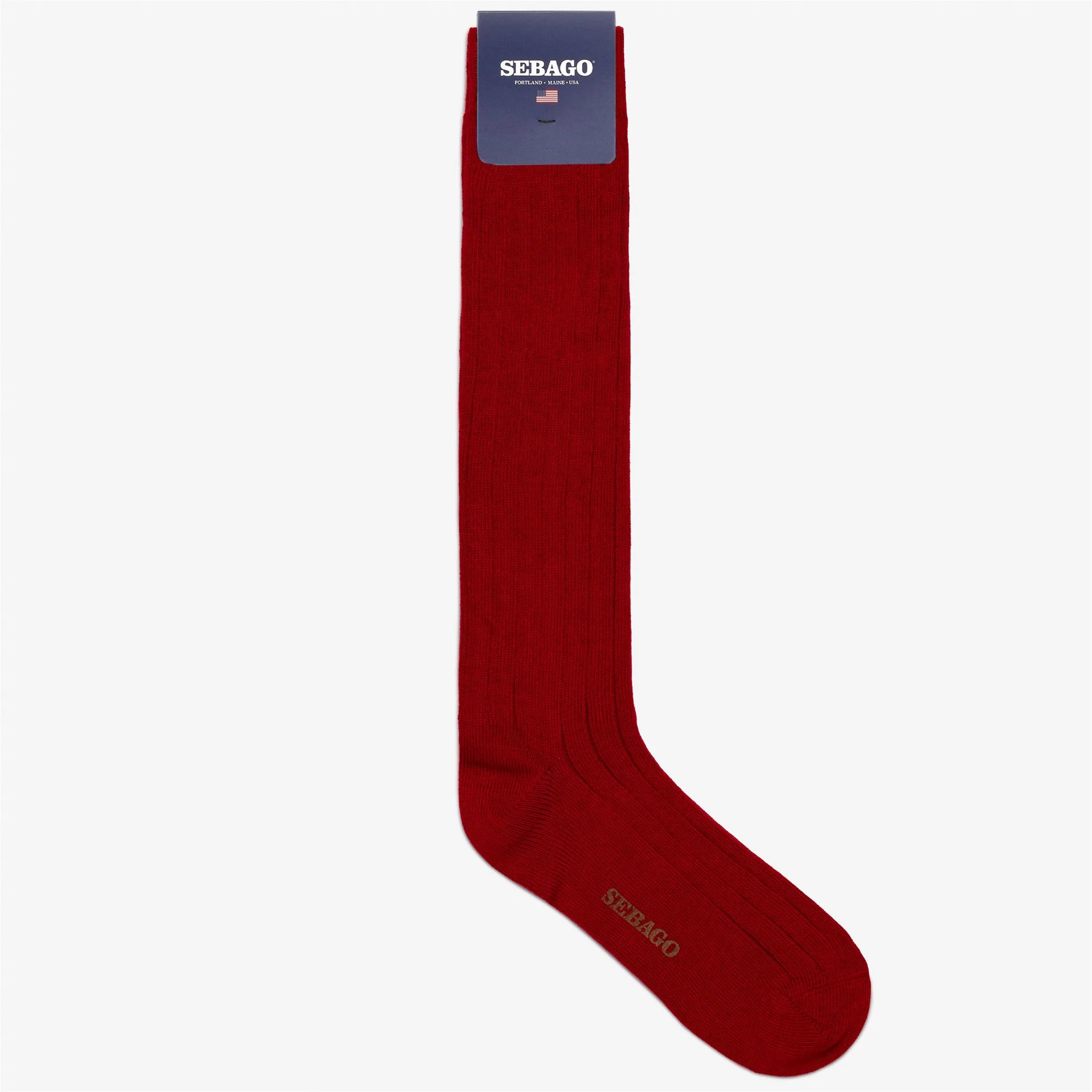 SANGERVILLE POLOL - Socks - Quarter High Sock - Unisex - Red Dk