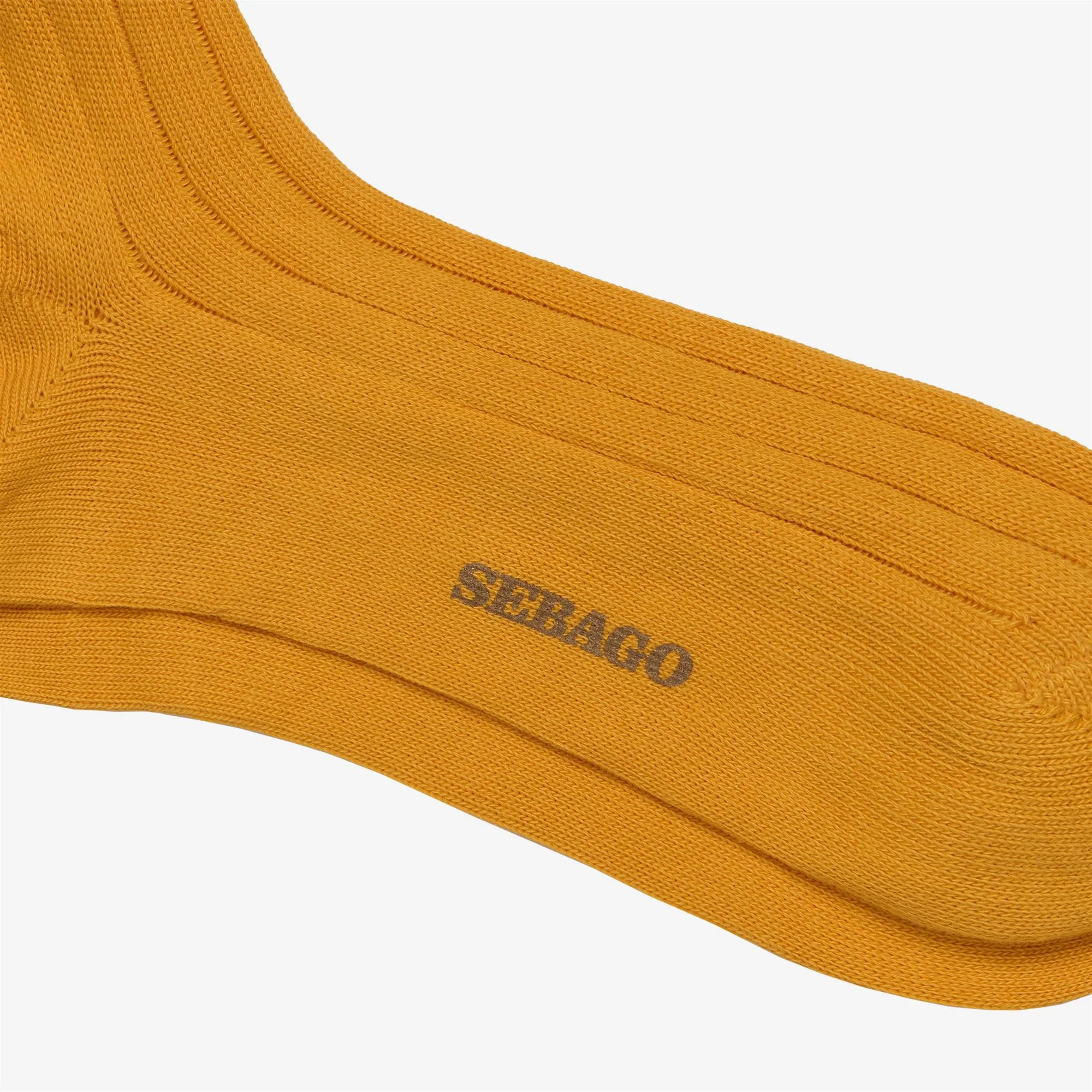 SANGERVILLE POLOL - Socks - Quarter High Sock - Unisex - Yellow Golden Rod - Image 2