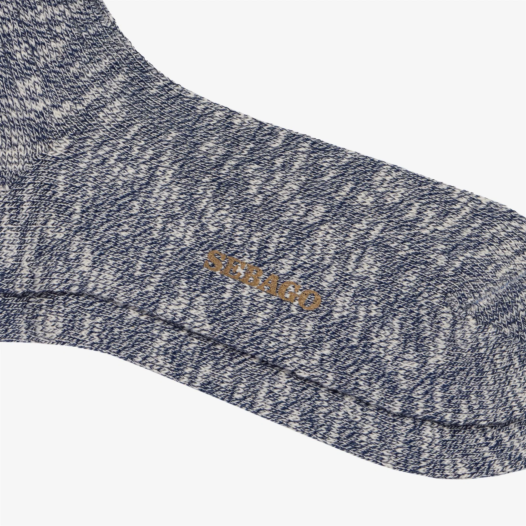 SEBOEIS COUNTRY - Socks - Ankle Tube - Unisex - BLUE AVIO-OFF WHITE-RED - Image 2