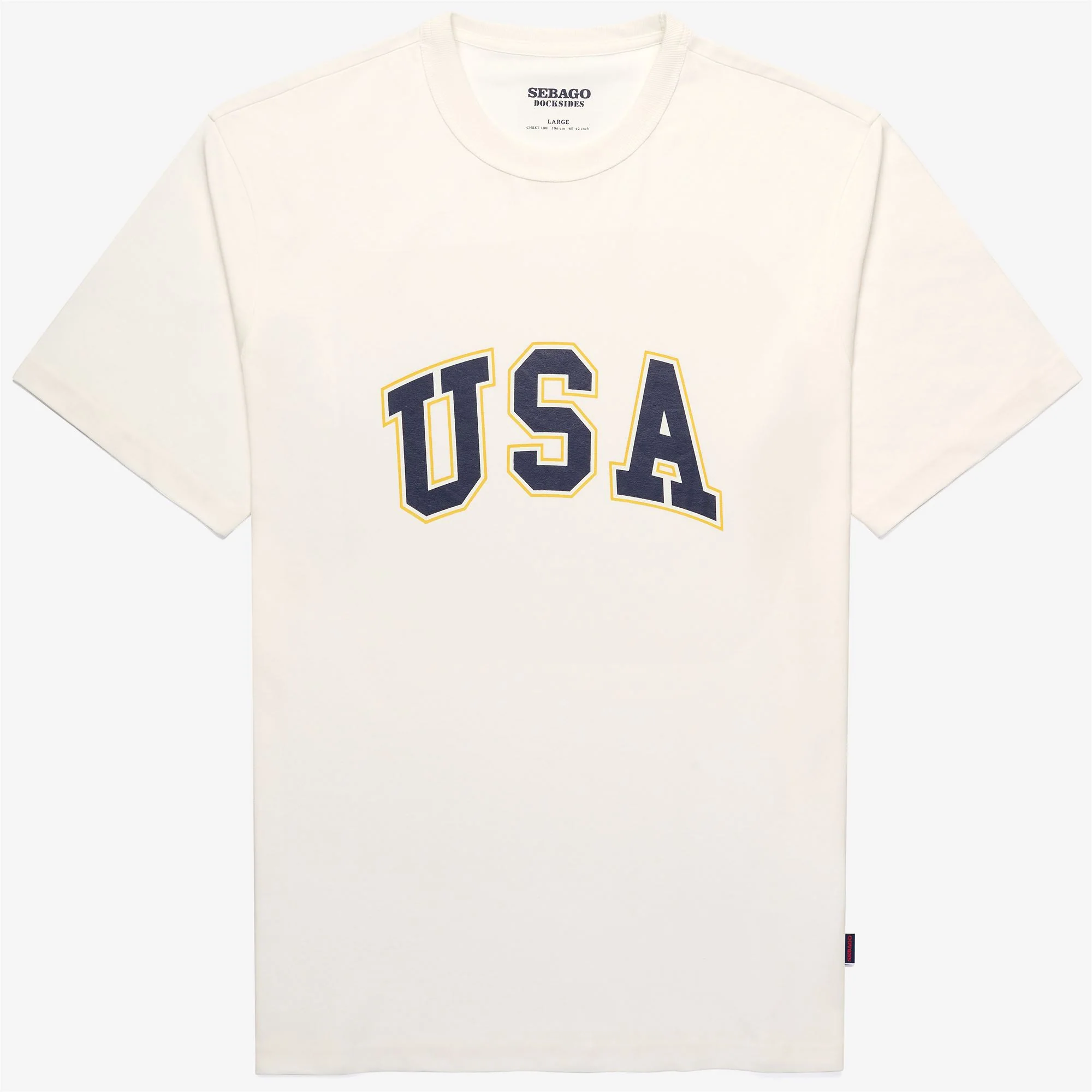 DANFORTH - T-Shirts & Top - T-Shirt - Man - WHITE NATURAL USA