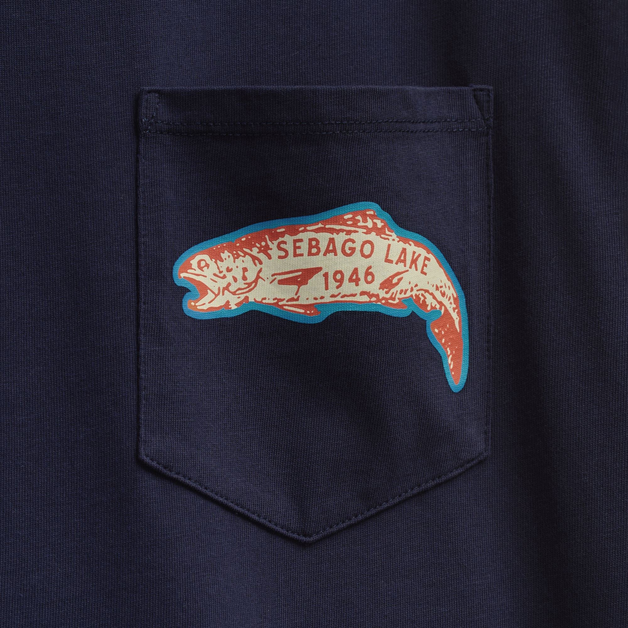 EASTLAKE - T-Shirts & Top - T-Shirt - Unisex - Blue Dk - Image 3