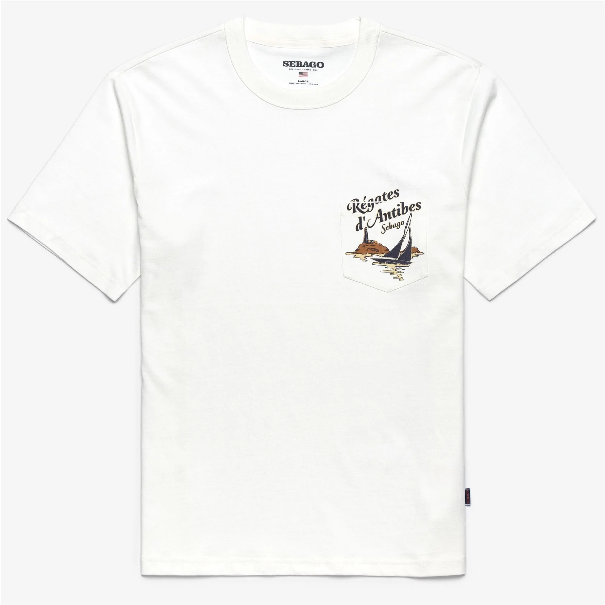 REGATTA FRANCE T - T-Shirts & Top - T-Shirt - Unisex - REGATTA FRANCIA OFFWHITE