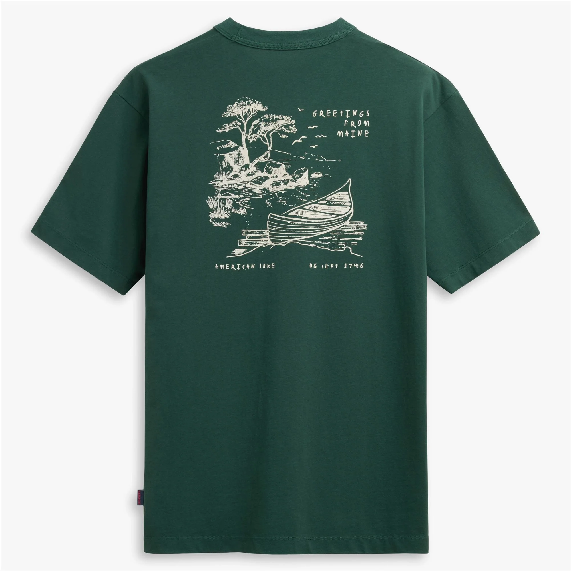 WYMANLAKE - T-Shirts & Top - T-Shirt - Unisex - Green Bistro - Image 2