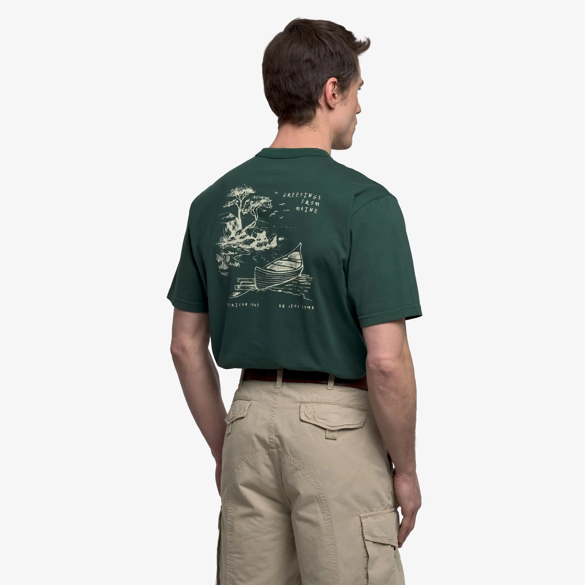 WYMANLAKE - T-Shirts & Top - T-Shirt - Unisex - Green Bistro - Image 5